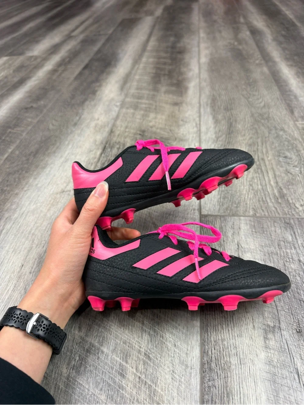 Adidas Kids Black Soccer‎ Cleats